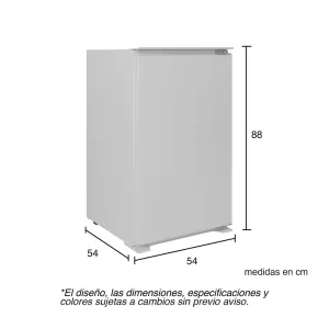 Nevera Challenger Panelable CP 122-122 L