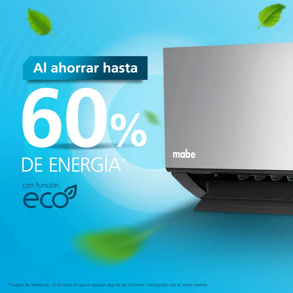 Ahorra hasta un 60% - Aire Acondicionado Inverter 110v 12000 BTU Blanco Mabe MMI12CABWCCBC1