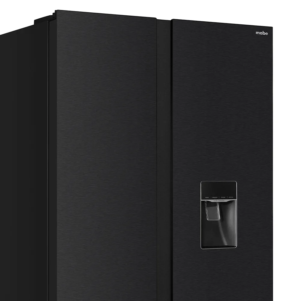 Apertura Tipo Pocket Vertical - Nevecón No frost 565 L Brutos Black Steel Mabe MSL565QMLSP0