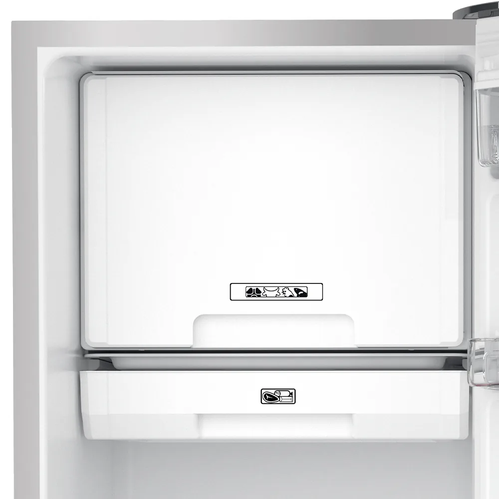 Bandejas especiales - Nevera Convencional 235 L Brutos Inox Mabe RMU235NACU