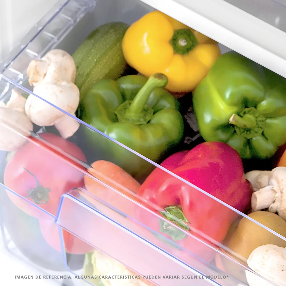 Cajón Para Frutas y Verduras - Nevera No Frost 415 L Brutos Inox Mabe RMP415YCU