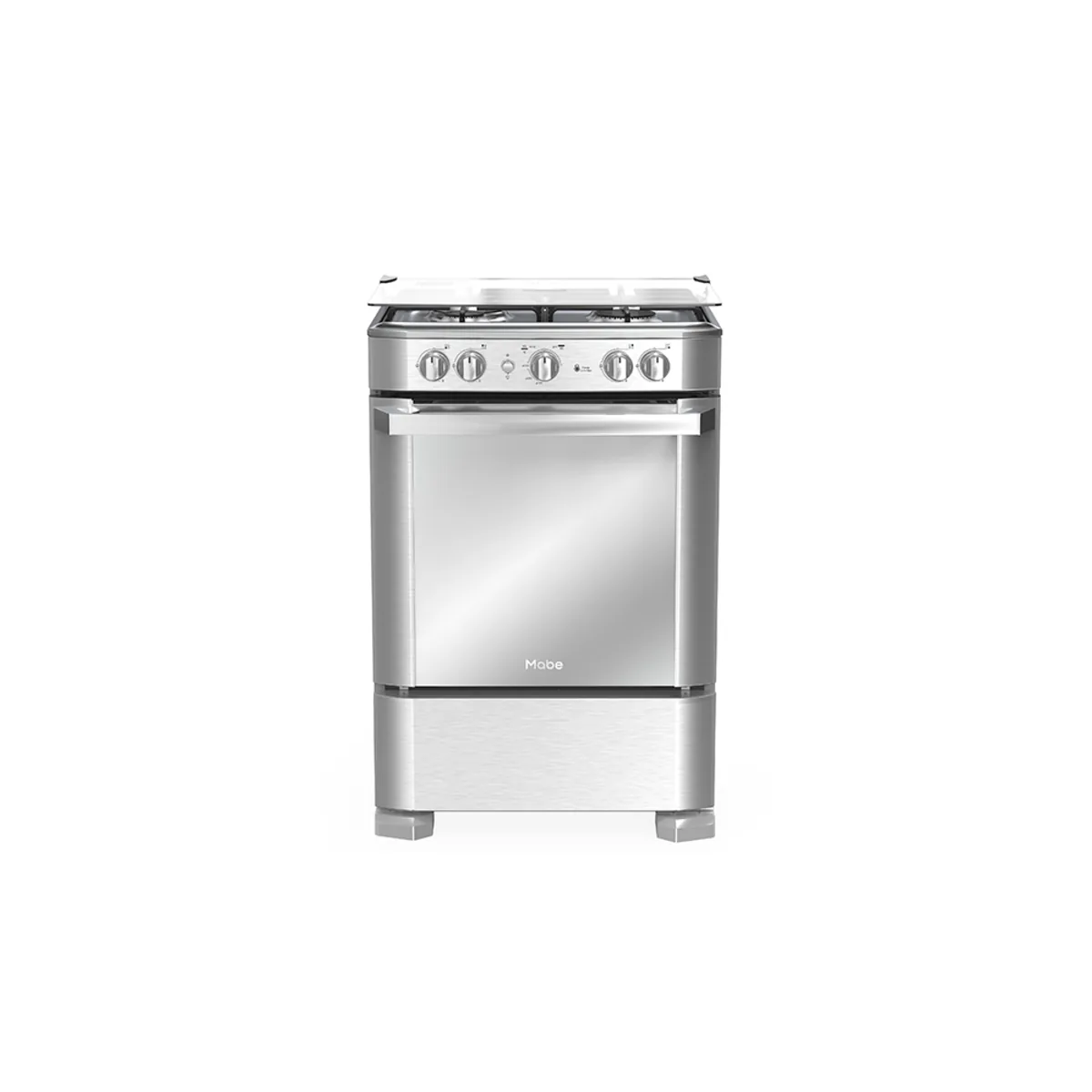 Cocina de Piso a Gas 60 cm Inox Mabe EMC6050NFX1, foto 1