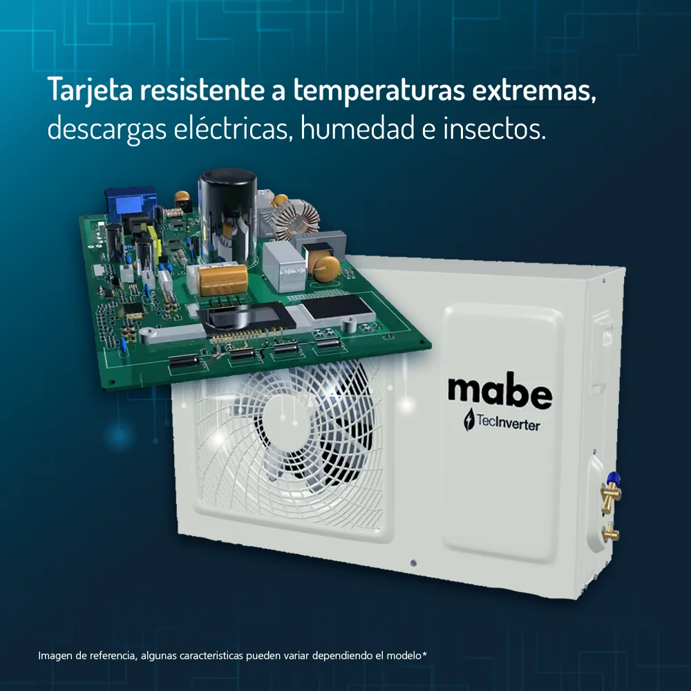 Cuida al planeta - Aire Acondicionado Inverter 220v 12000 BTU Blanco Mabe MMI12CDBWCCBC1