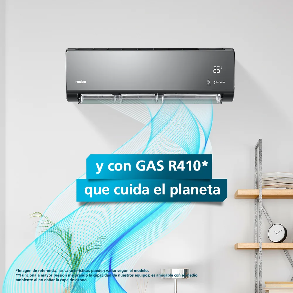 Cuida al planeta - Aire Acondicionado Tradicional 220v 12000 BTU Blanco Mabe MMT12CDBWCCBC1