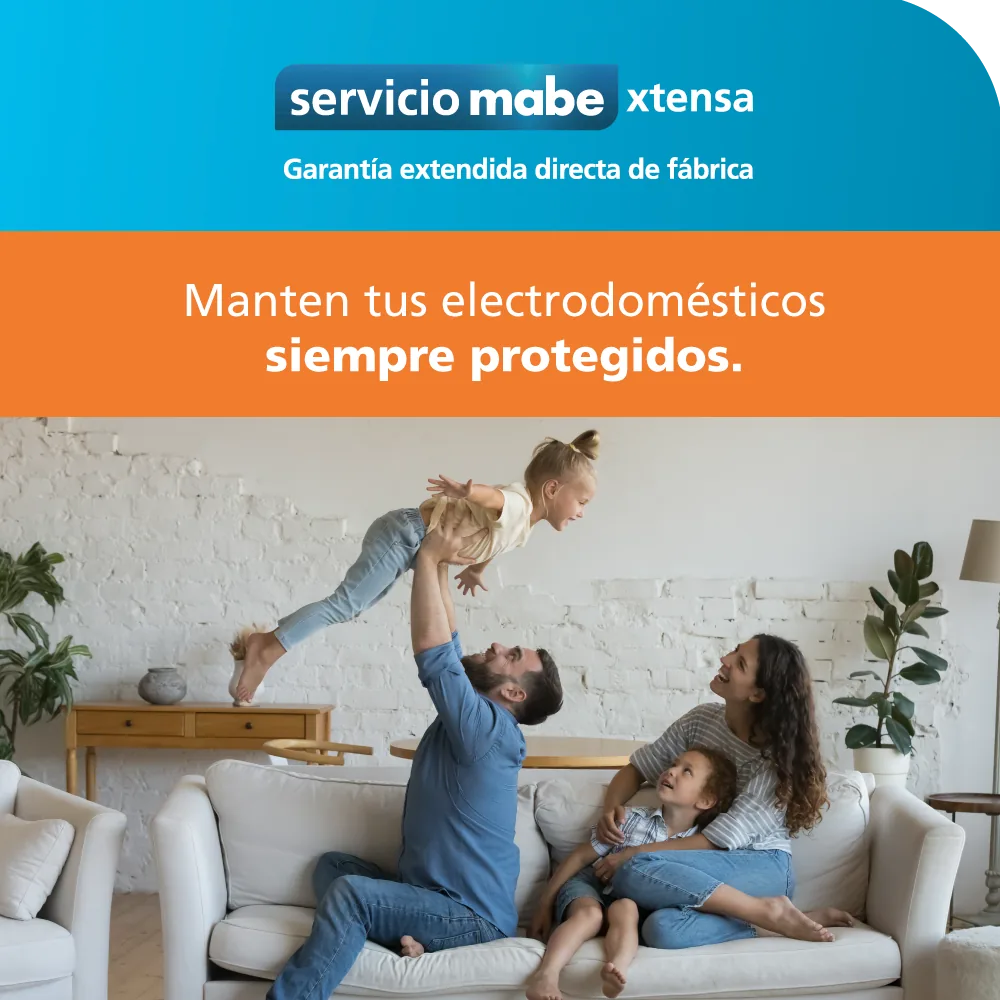 Garantía Extendida Mabe - Aire Acondicionado Tradicional 110v 12000 BTU Blanco Mabe MMT12CABWCCBC1