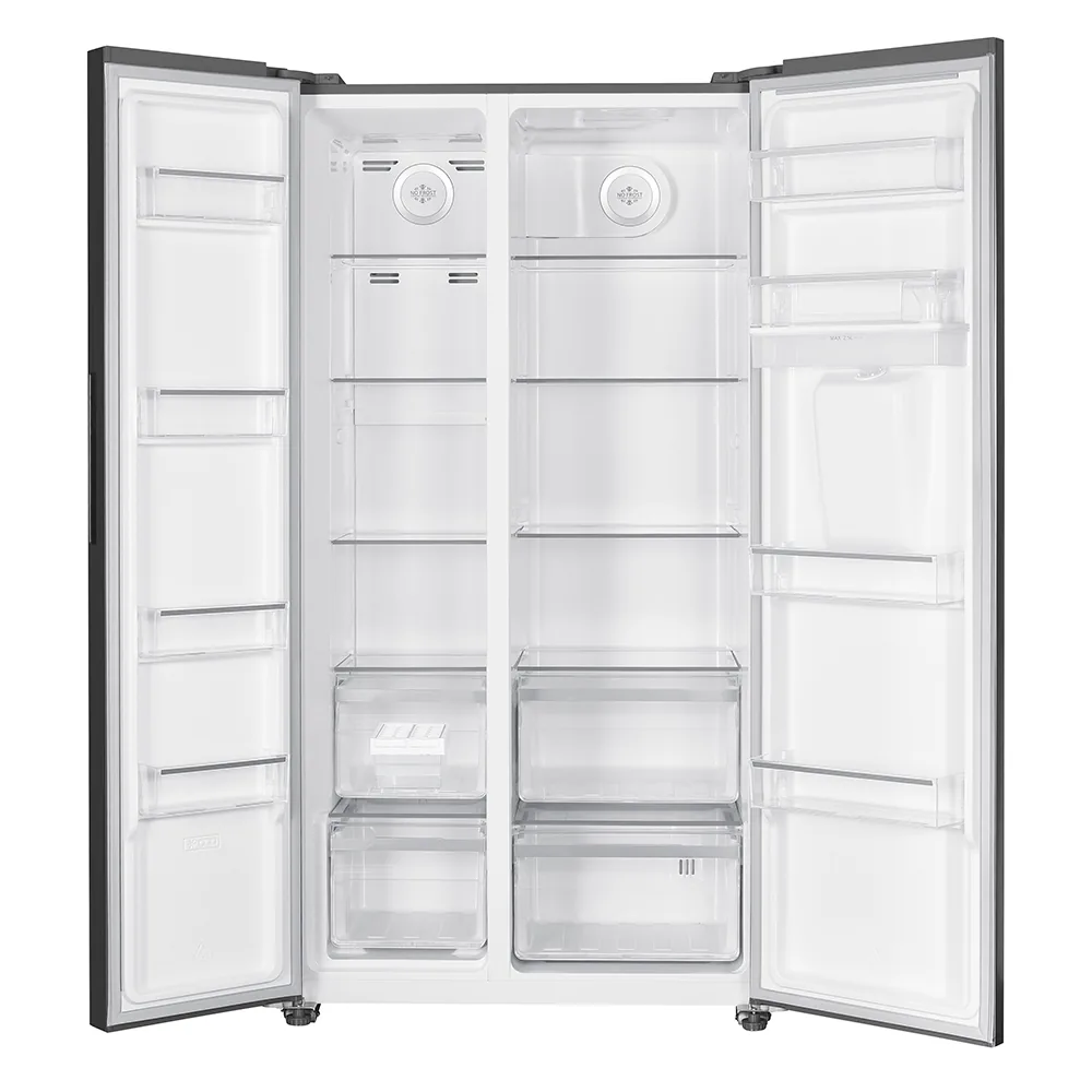 Mayor Capacidad - Nevecón No frost 565 L Brutos Black Steel Mabe MSL565QMLSP0