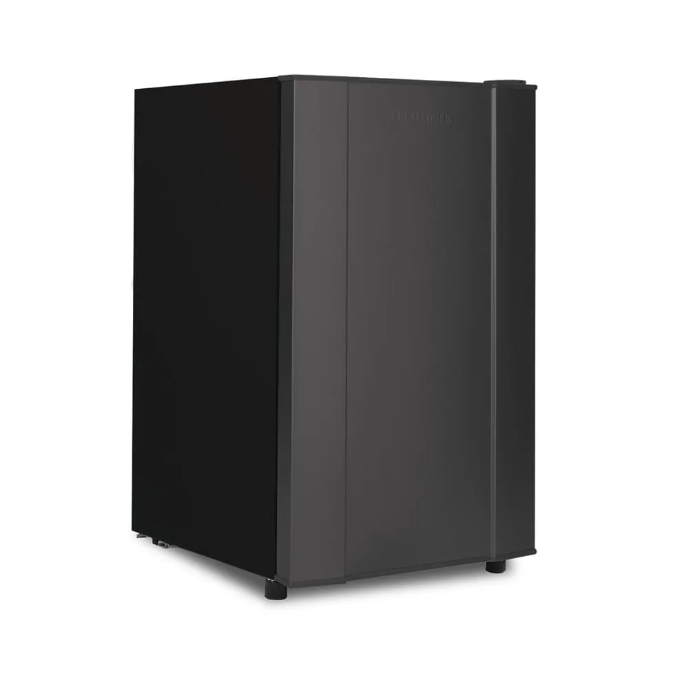 Minibar Challenger 121 Litros Brutos Titanio Negro CR 121