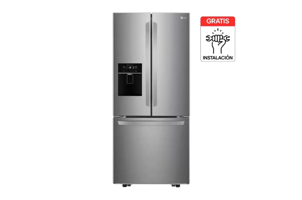Nevecon LG French Door 618L Plata Disp. de agua LM22SGP