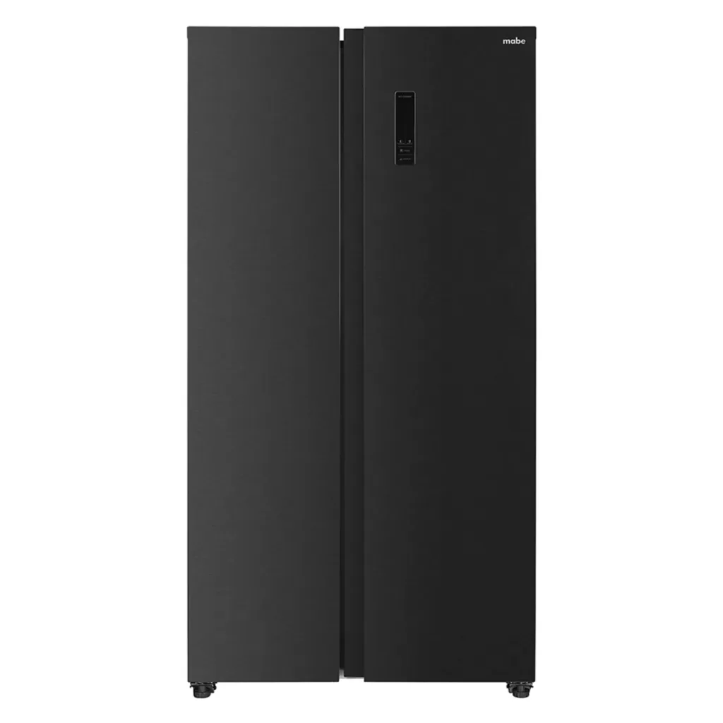 Nevecon Side by Side No Frost 480 L Brutos Black Steel Mabe MSL480LPLPS0